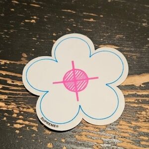 Supreme Flower Been Hit Sticker BLUE Version SS17 + FREE SURPRISE